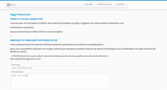 Desktop Screenshot of digg-france.com